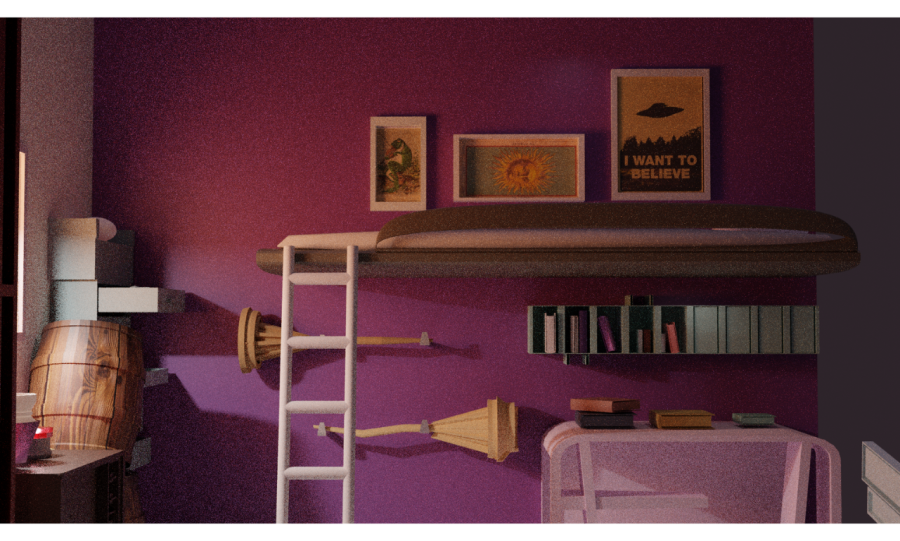 I will create a 3d model and render images of dioramas