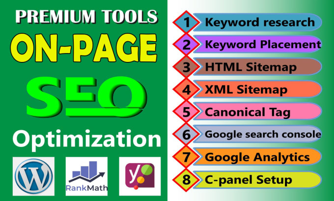  I will do best onpage SEO and optimize your website for google rank