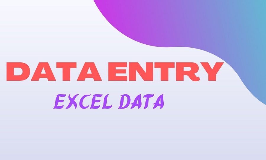 I will provide fast data entry, PDF to excel, web research