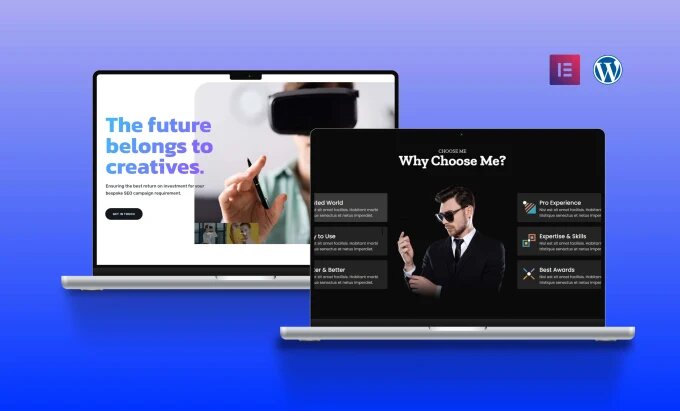 I will create wordpress business website, portfolio websites & blog Website