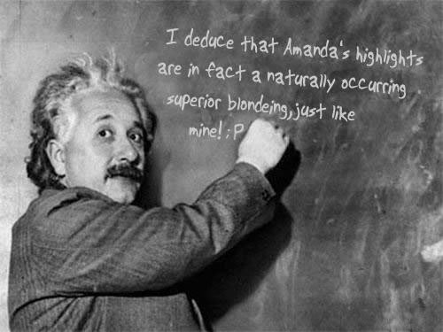 I will put your message on the blackboard as if written by albert einstein