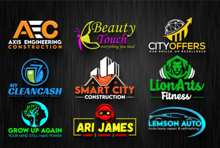 I will design minimalist logo for you professionally.