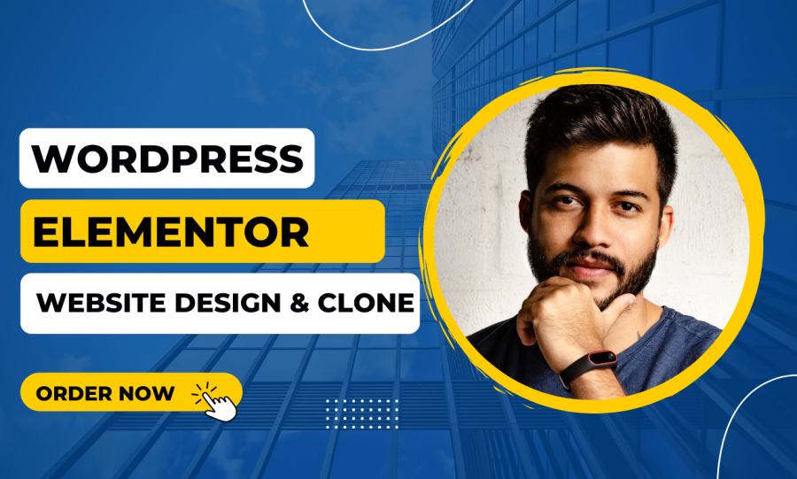 I will do wordpress website design, redesign or clone by elementor pro