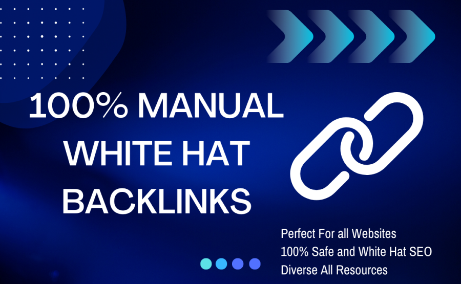  I Will Do SEO Expert backlinks white hat manual link building service for google top ranking.