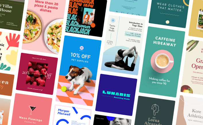 I will create canva templates for your social media page