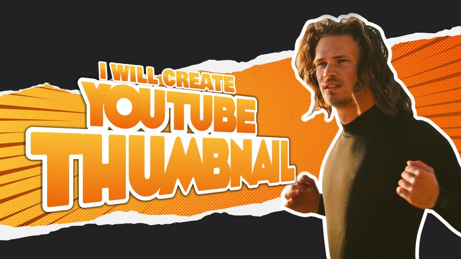I will design youtube thumbnails