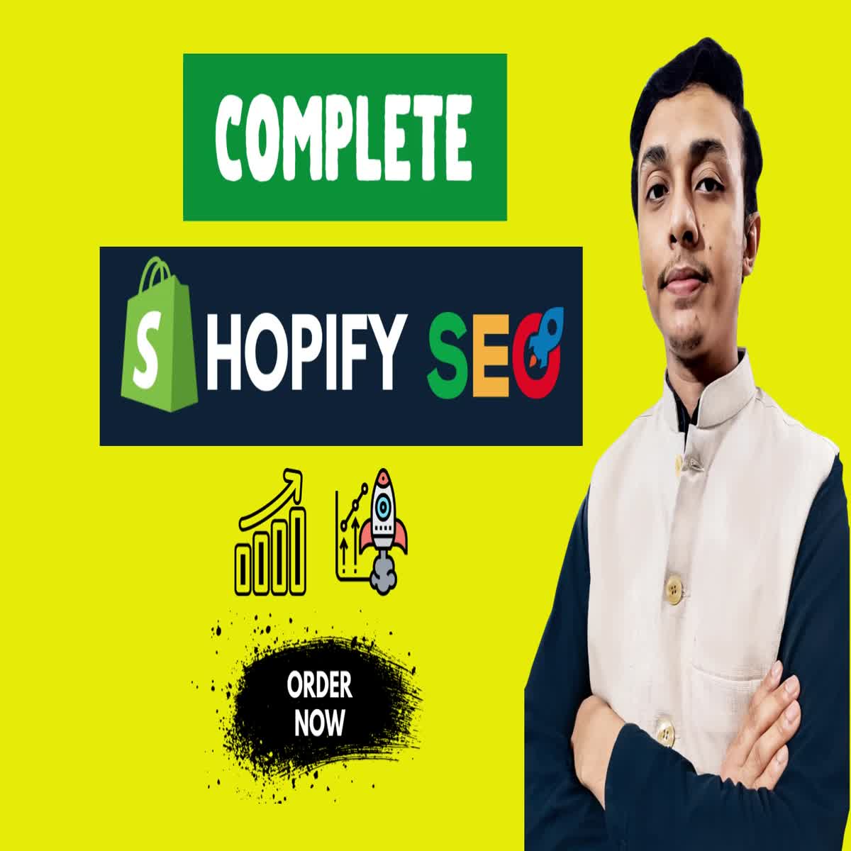 I will do shopify seo for top ranking in google search pages