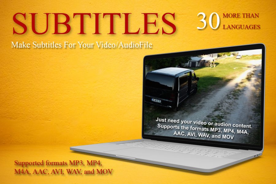  I will Make Subtitles For Video or AudioFile