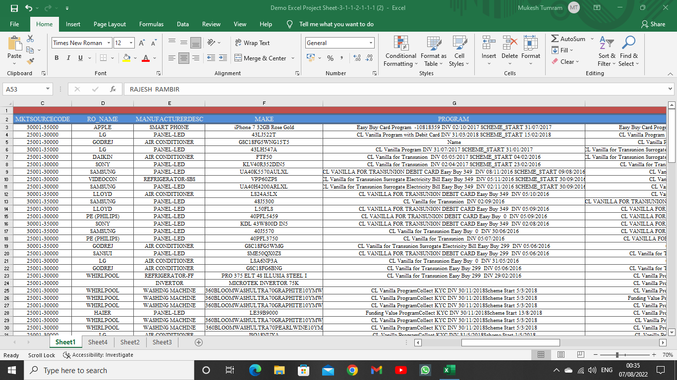 I will do data entry, PDF to excel, data entry, copy paste, typing