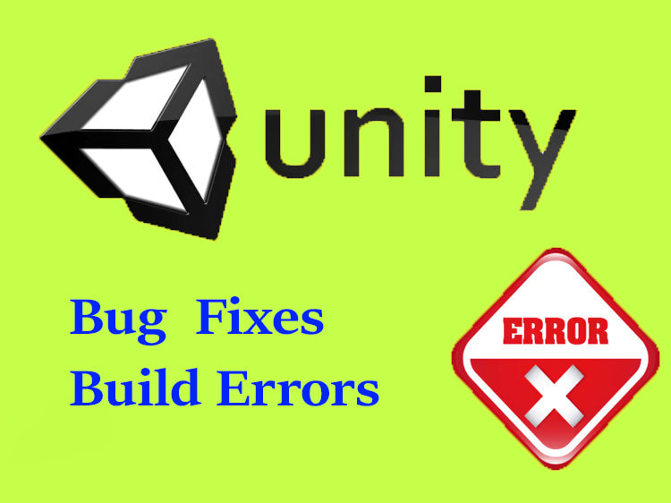 I will fix any bug or errors related to unity games