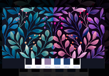 I will create textile vector seamless repeat design for any fabric print