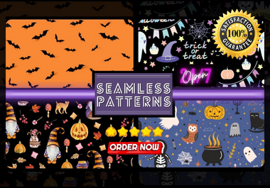I will create textile vector seamless repeat design for any fabric print