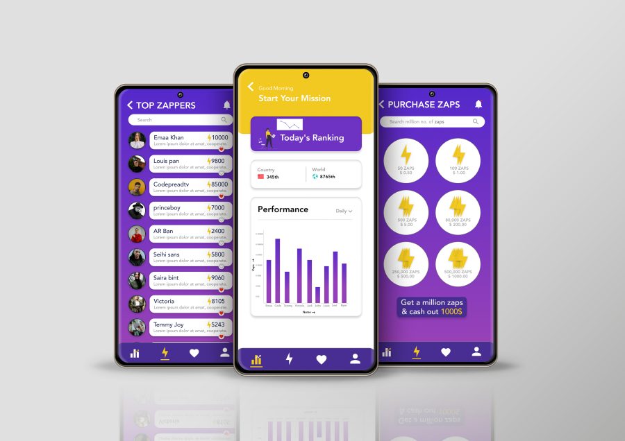 I will design exclusive mobile web UI/UX and prototype in adobe XD