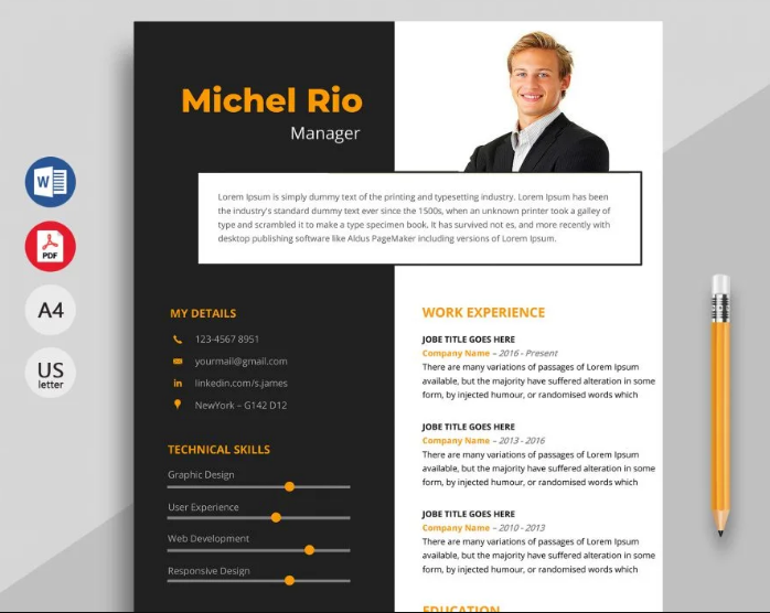 I will professionally edit your resume CV rewrite, and edit it to a professional format 
