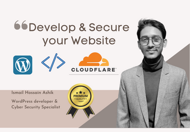 I will redesign, develop and make secure WordPress websites