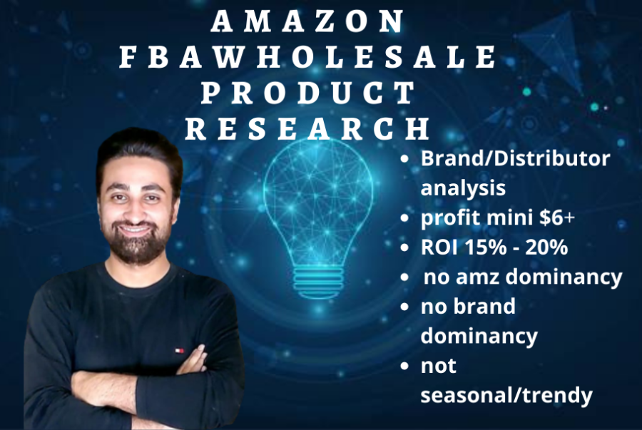 I will find amazon arbitrage, wholesale fba product, brand,and get distributor approval