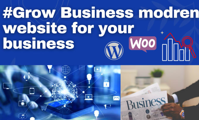 I will make a professional business, blog, or ecommerce wordpress website