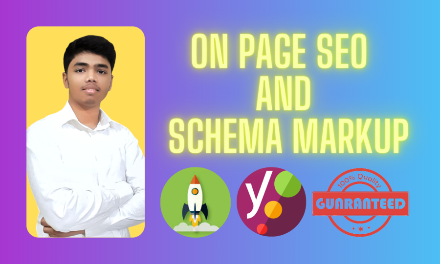  I will do premium on page SEO and schema markup for WordPress website ranking