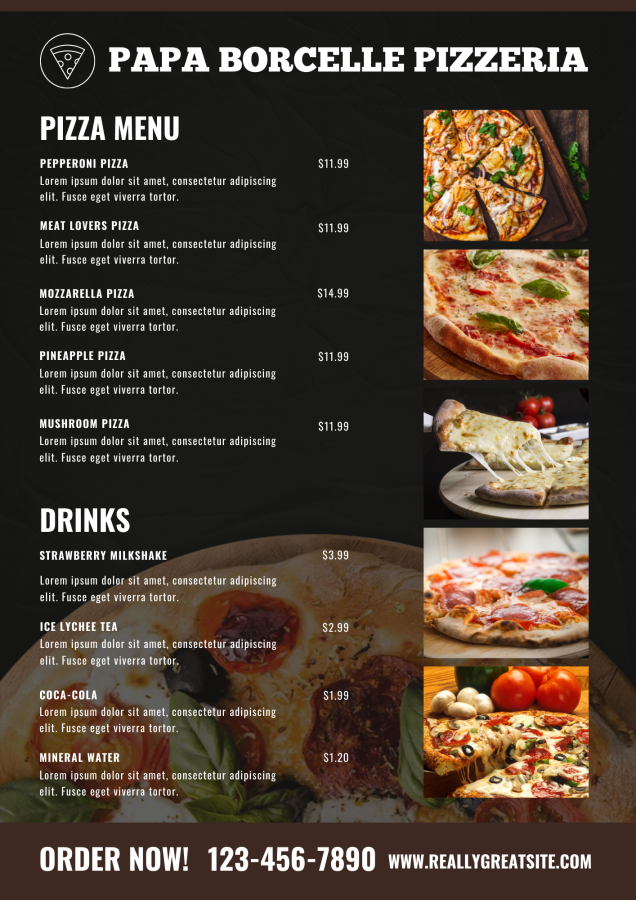 I will design restaurant menu, food menu, menu design