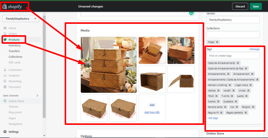 I will do eCommerce and Shopify Website SEO 