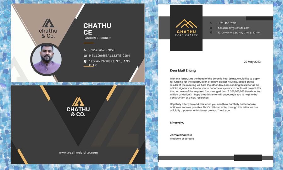 provide professional business card design services
