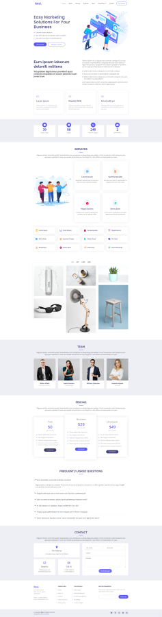 I will do web design and build a website or landing page