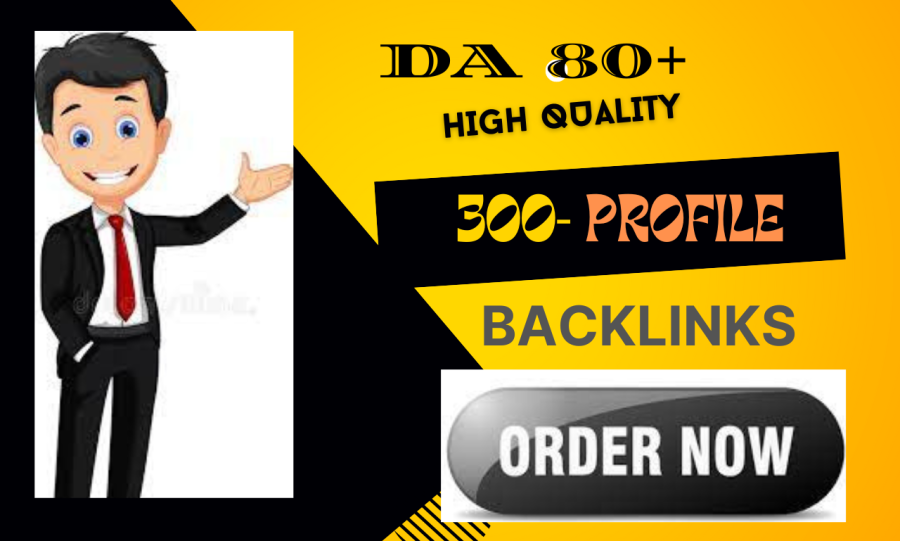  I Will 200 social media profile backlinks manually for high da SEO link building