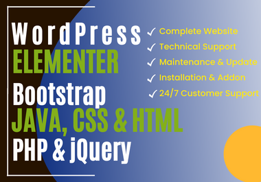 WebSite Specialist, Expert in Themes & Plugins