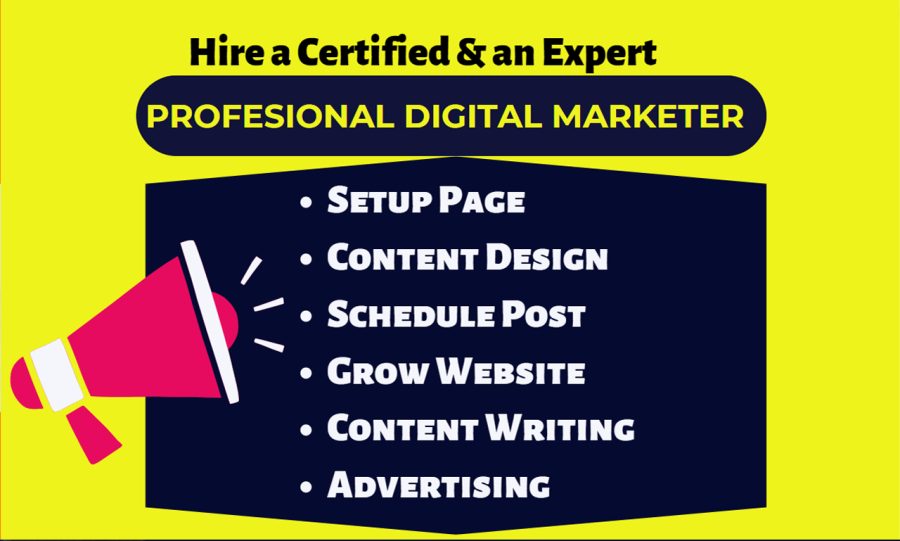 SEO and social media or digital marketing service