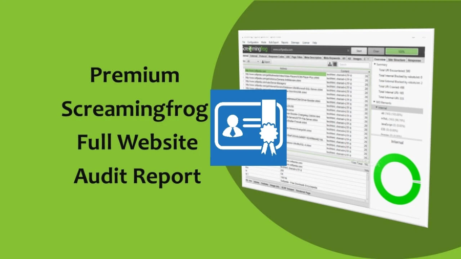 I will do screaming frog technical SEO audit report and website analysis