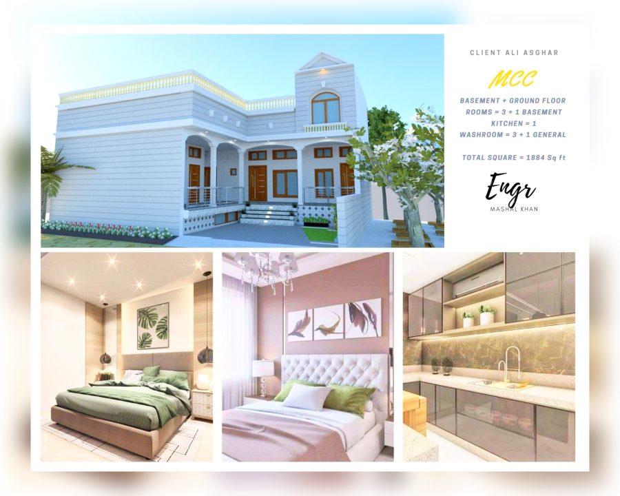 I will do 2d and 3d modern house design rendering exterior design using autocad and sketchup