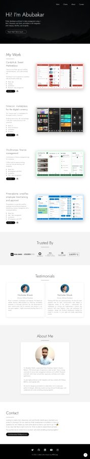 I will develop a custom website for you