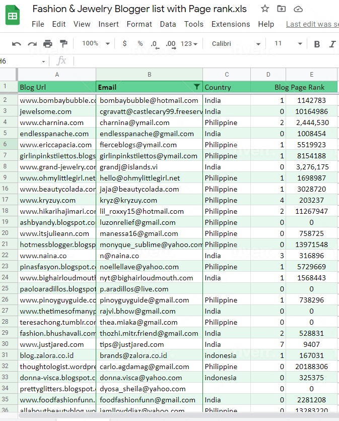 I will do excel data entry, data mining, copy paste, web research and web scraping