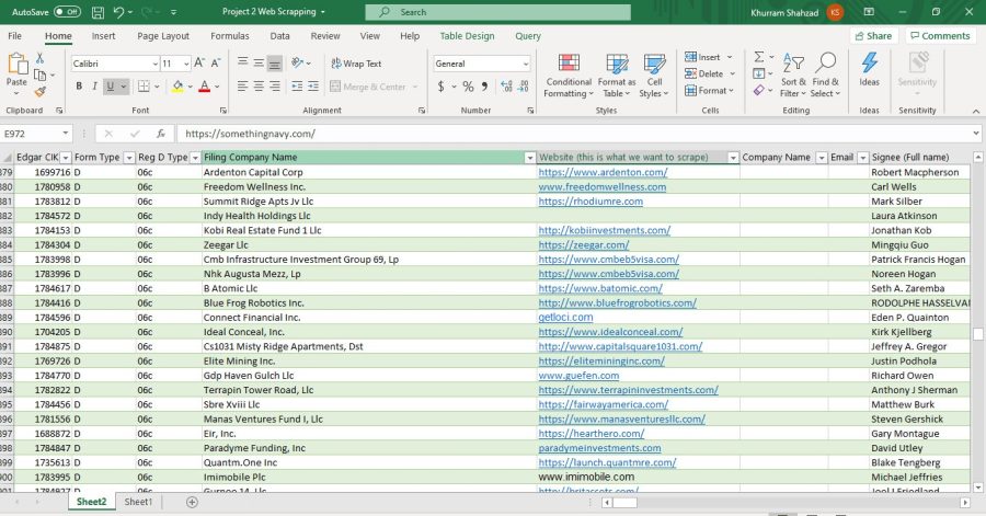 I will do excel data entry, data mining, copy paste, web research and web scraping
