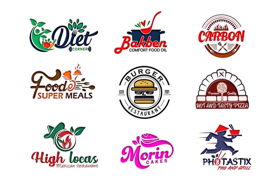 I will do BBQ, grill, food, drink, coffee, chinese, bakery, cafe, and restaurant logo