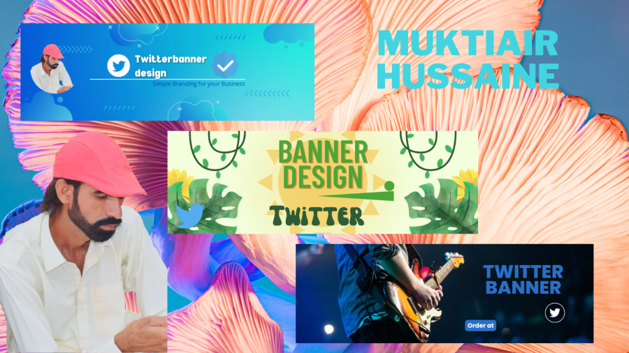 I will design a professional twitter header cover banner within 