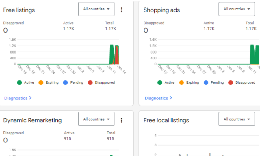 I will fix Google Merchant Center misrepresentation issues and Setup Shopping Ads