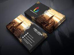 I will create professional business card design services