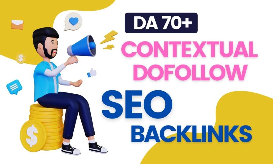 I will create high quality da contextual dofollow backlinks manual SEO link building
