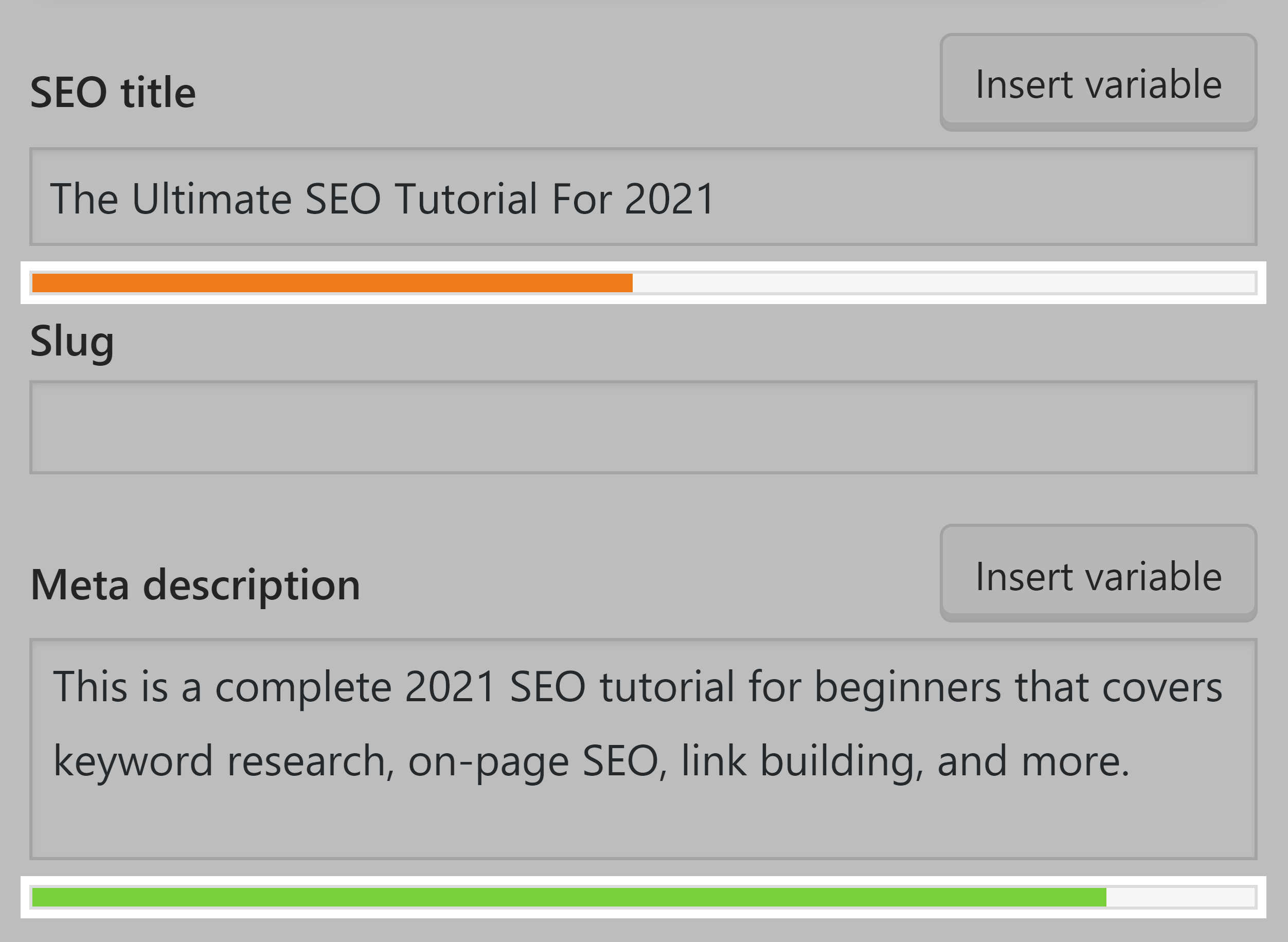 Optimize Product Meta Title and Meta description