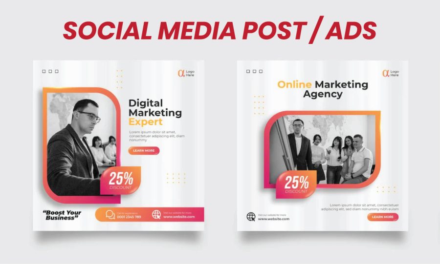 Design Professional Facebook, Instagram, Ads , Cover, Social Media, LinkedIn in 24 hour