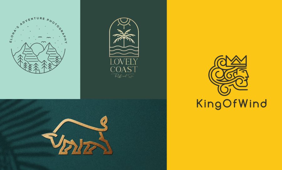 2 concept of Creative, Professional and Modern logo design in 24 hours