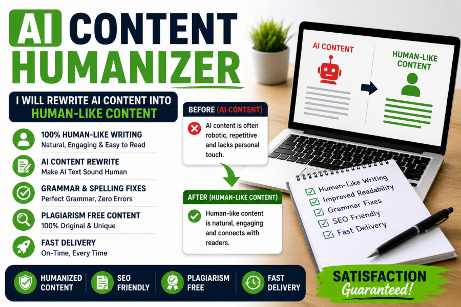 I Will Improve and Rewrite AI Generated Content