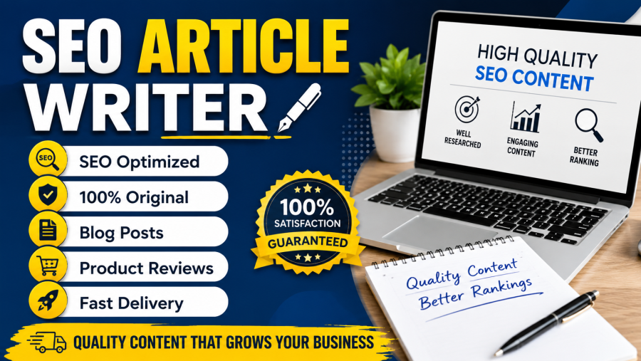 I Will Write SEO Articles for Your Website