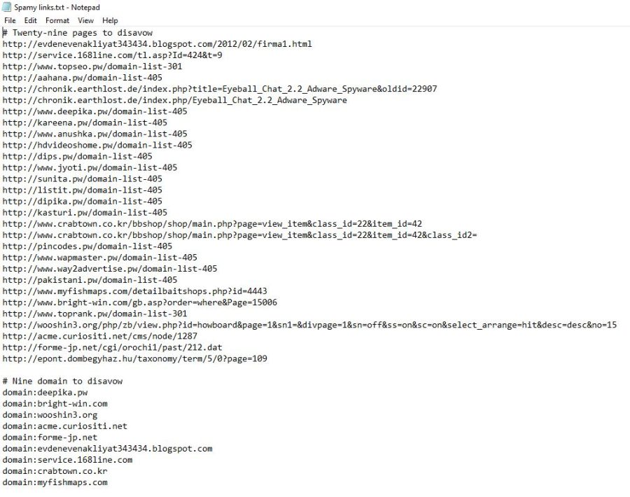 I will Remove ALL Spammy Toxic Bad Backlinks & Create Disavow File to Recover Penalty