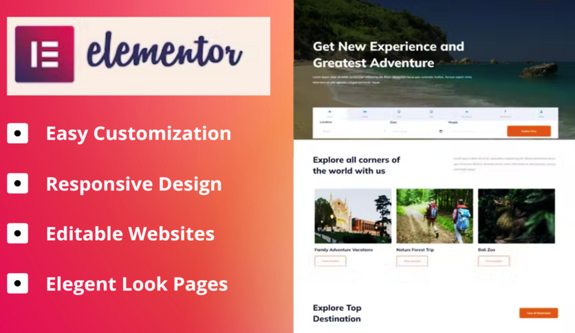 clean modern and responsive wordpress website