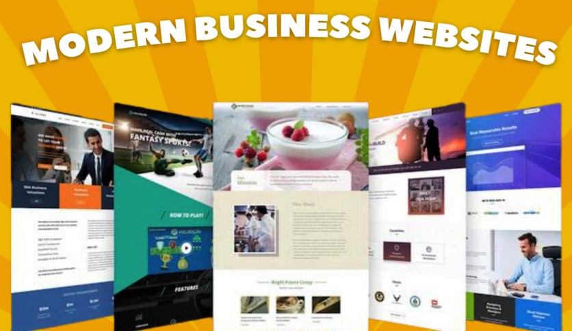 clean modern and responsive wordpress website
