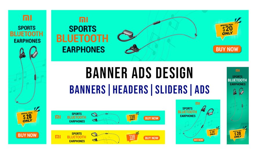 Get creative ads, social media post, banner, website banner ad and google banner ads design