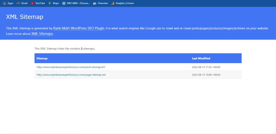 I will create robots txt and XML sitemap for any wordpress website