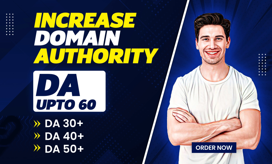 I will increase moz da domain authority upto Da50 in 15 days